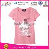 Hot Sale Design Your Own Fashion Plain Wholesale 100 Cotton T Shirt Women thumbnail-1