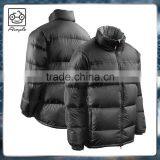 Waterproof Winter Duck Down Mens Black Jackets thumbnail-1
