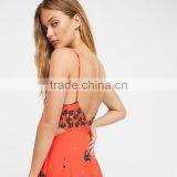 NEW Adjustable Spsghetti Straps, Women Sexy Maxi Mixed Print Dress thumbnail-2