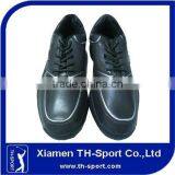 Dark pu Material White Line Golf Shoes New for Men thumbnail-1