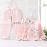 2017 Newest Style Baby Bamboo Clothing Set Infant Organic Cotton Clothes thumbnail-6