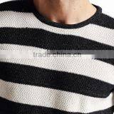 2017 Supple Simple Design Round Collar Stripe Sweater Men Pullover With Low Prices thumbnail-6