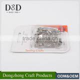 Chinese Factory Wholesale Different Size 36 Piece Fancy Silver Safety Pins thumbnail-3