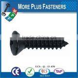 Made in Taiwan Phillis Recess Raised Countersunk Oval Head Tapping Screw thumbnail-2