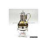 Sell Ten-Cup Silver Plated Coffee Carafe with Candle Warmer