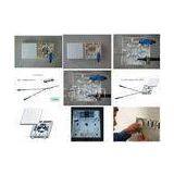 CY / FB - 002A 86 * 86 * 23mm Fiber Optic Terminal Box Suitable for 2 Pcs SC Adapters