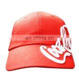 6 Panel Custom Red Embroidery Baseball Cap /sports Cap thumbnail-1