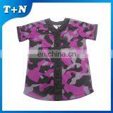 Sublimation Modern Custom Team Design Softball Uniform thumbnail-4