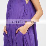 Adjustable Tie Straps Wide Leg Shape and Openings Fashion Shapeless Romper thumbnail-3