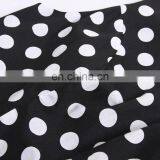 Cotton Short Party Wear Female Clothing Plus Size 50's 60's Polka Dot a Line Women Dress thumbnail-3