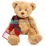 2018 New Christmas Gift Stuffed Plush Big Giant Teddy Bear With Scarf LOW MOQ Cheap Soft Plush Teddy Bear 150cm thumbnail-1