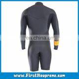 Customize Service 2/3MM Premium Neoprene CR Men Long Sleeve Scuba Shorty Diving Suit thumbnail-2
