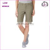 Women workwear pocket shorts cotton shorts pants