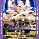 FTH02 Wedding Table Decoration White Artificial Ostrich Feathers thumbnail-5