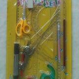 14 PCS Stationery Set Maths Set Blister Stationery Combo Stationery thumbnail-4