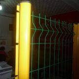 3 Wire Fence Easy To Transport Vinyl Coated Wire Fence Panels Wire Mesh Fence