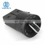 New Style 41121560 Headlight Control Switch For VW GOLF JETTA With Plating Edge