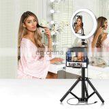 New Cross-border Photography Live Support 10 Inch Led Fill Light 26cm Anchor Self-portrait Beauty Fill Light thumbnail-1