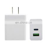 100~240v ac 50/60hz Type-C US UK AU Plug AC DC Cell Phone 18w 20w 30w Usb c Fast Chargers Power Adapters for Iphone 11 12 Pro thumbnail-1