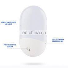 2019 Amazon Hot Sale Plug in 2 Pcs for 1 Pack Motion Activated Warm White Lighting Led Night Light With Light Sensor thumbnail-4