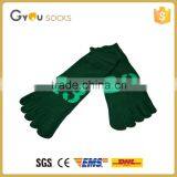 Latex Cashmere Five Finger Toe Unisex Sock With Number Pattern thumbnail-2