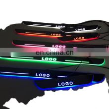led moving door sill for range rover evoque with sensor infrared dynamic trim welcome light plate accessories