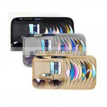 Car Cd Slot Holder Cd Car Holder Auto Visor Dvd Disk Slot Phone Holderd Case Clipper Bag Styling Interior Organizer