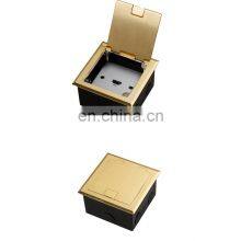 JS Technology Socket XLR Vga Rca Audio Cable Power Floor Outlet Box thumbnail-2