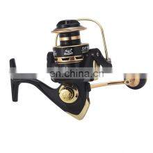 Рыболовный катушка 13+1BB 1000/2000/3000/4000/5000/6000/7000 с металлическим корпусом для морского и спиннинга рыбалки. Подходит для соленой и пресной воды. thumbnail-2