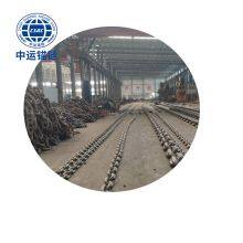 64mm Black Painted Floating Wind Power Platform Studless Link Anchor Chain thumbnail-1