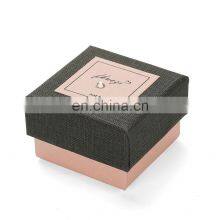 YIWU Factory Cheap Paper Jewelry Box Paper Necklace Box Paper Gift Box With Custom Logo thumbnail-2