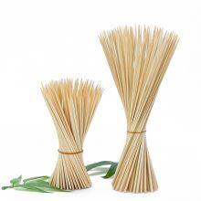 Hot Sale High Quality Round Bamboo Skewer From China Marshmallow Roasting Stick 100 Pack thumbnail-1