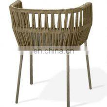 Outdoor Courtyard Dinner Chair New Design Patio Furniture Leisure Four Sets Table and Chair Make With Rattan thumbnail-3
