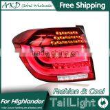 AKD Car Styling Tall Lamp for Highlander DRL New Highlander LED DRL 2016 Highlander LED Tail Light Good Quality LED Fog Lamp thumbnail-1