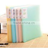 a4 High Quality Transparent pp Plastic Display File Folder Clear Book thumbnail-4