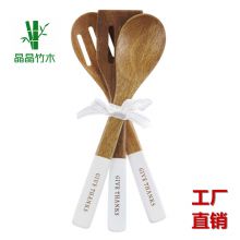 Kitchenware,Wholesale acacia wood cooking utensil set High quality