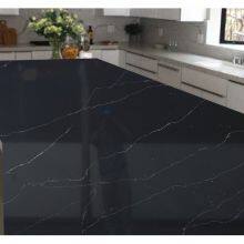 Code：6693，Calacatta Artificial Stone Quartz Slab Kitchen Countertops thumbnail-3