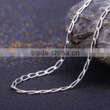 2015 Funky Chains Rhodium Plated Brass Chain Beautiful Ellipse Necklace thumbnail-2