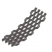 2.0X25mm 37mm Hole Flex Mesh China Factory Hexagonal Metal Mesh for Cyclones of the FCC Units in Oil Refinery