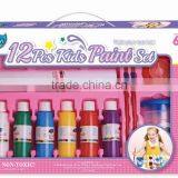 Non-toxic High Quality 12 Pcs Kids Paint Set (120ml Each) _paint Your Own Fun thumbnail-1