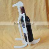 Оптовая деревянная винная полка в форме животных для 1 бутылки. Винная полка в виде журавля с эксклюзивным индивидуальным дизайном