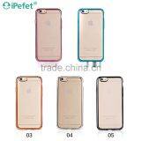 Hot Selling Electroplating TPU Phone Case Clear Back Cover For IPhone 5,for Samsung Galaxy j7 thumbnail-1