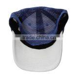 Hot Selling Wholesale 100% Cotton Trucker Hats Curved Brim Flat Embroidery Logo Flexfit Mesh Caps thumbnail-4