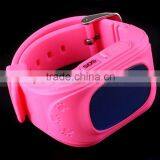 Silicone SOS Phone Emergency GPS Tracker Kid Phone Wrist Watch With SIM Card Slot Phone Call For Children Old People thumbnail-3