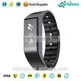 New Vidonn X6S IP68 USB Charging Step Counter Free APP Android IOS Compatible Bluetooth Wrist Pedometer thumbnail-3