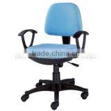 Fabric Chair With Wheels Plastic Chair Blue Executive Office Chair(SZ-OC017) thumbnail-2