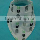 Triangle Cotton Baby Bibs Bandana Wholesale New Design Bandana Bibs With High Quality thumbnail-1