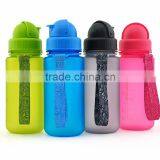 400ml Kids Bpa Free Plastic Water Bottle With Straw thumbnail-3
