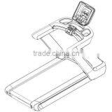 4.0HP Commercial Treadmill T8000F thumbnail-6