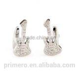 PRIMERO 2015 Jewelry Acoustic Guitar Cufflinks Crystal Guitar Cufflinks Sports Cufflinks Fashion Clothing Luxury Gift Cufflinks thumbnail-4